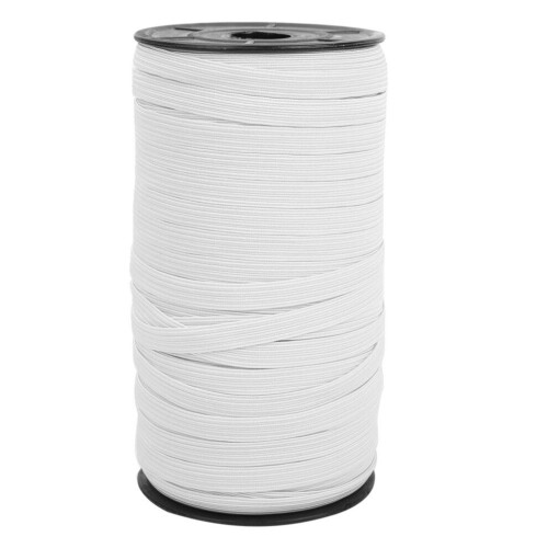8 mm elastisch band van 100 yard (ca. 93 meter) naaiaccessoire plat