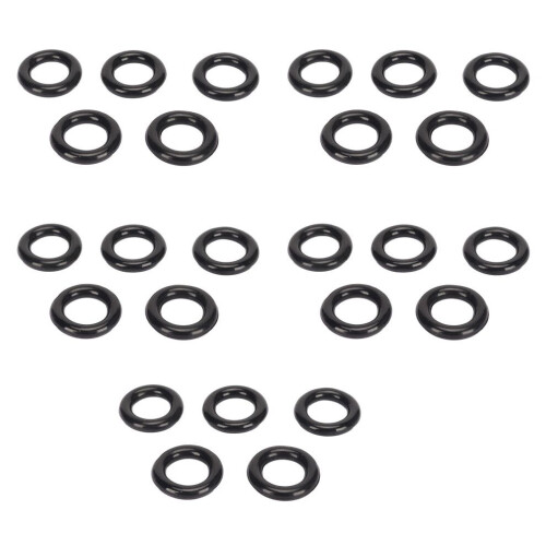 25pcs Bobbin Winder Rubber Tire Ring Flexible