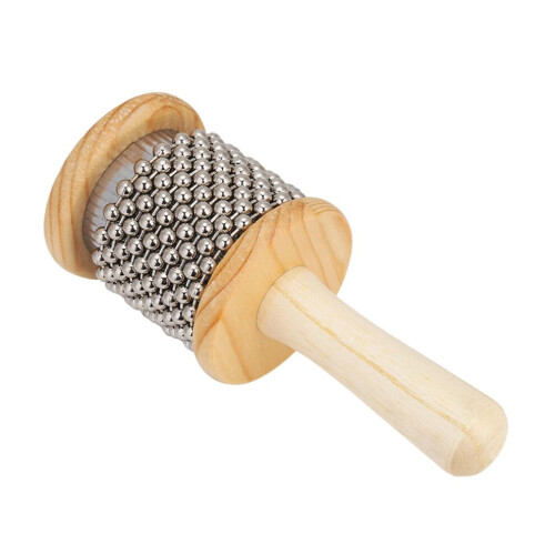 Houten handshaker Cabasa percussie-instrument 2