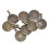8PCS Yarn Cutter Pendants Metal Round Shape Thread 5