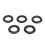 25pcs Bobbin Winder Rubber Tire Ring Flexible 2