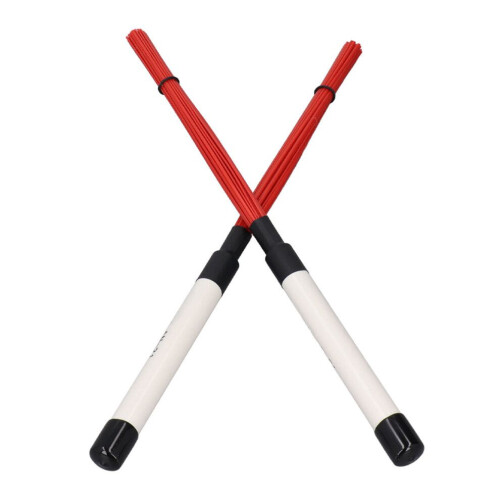 1 Pair Jazz Drum Brushes ABS Nylon Wire Portable