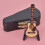Miniatyr akustisk gitarrmodell Mini trägitarr 5