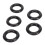 25pcs Bobbin Winder Rubber Tire Ring Flexible 4