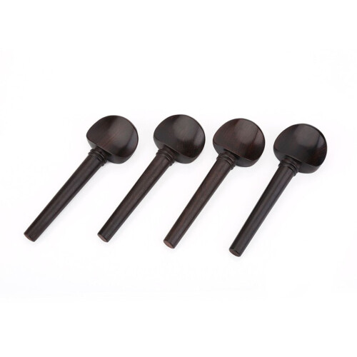 4 chevilles de violoncelle en bois d'ébène, accessoires d'accordage 1