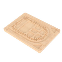 Tablero de cuentas con diseño de cuentas de bambú duradero y exquisito