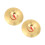 Crash Cymbal Brass Percussion Instrument Pair 3