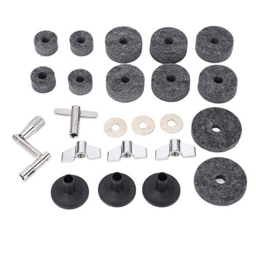 23 Pieces Cymbal Replacement Accessories Non Slip