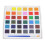 Solid Watercolor Set 36 Colors Bright Delicate 2