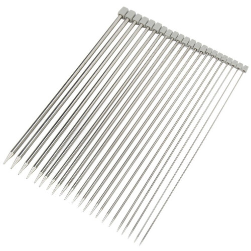 11 Pairs Single Pointed Knitting Needles Kit 2