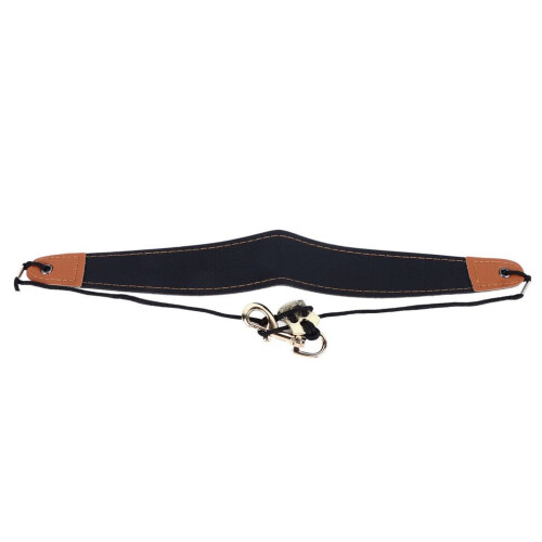 Saxophone Neck Strap Adjustable Leather Soft Sax