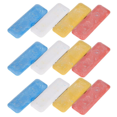 12Pcs Chalk for Sewing Fabric Marking Colorful 1