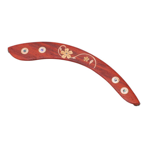 Armstöd för akustisk gitarr i rosenträ 1