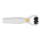 Die Brush Geruchsneutraler ergonomischer Griff Edelstahl 5