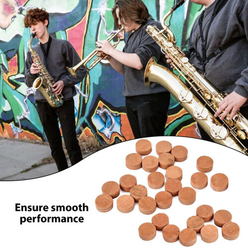 30-pack korkdynor för saxofon, brusreducering 1