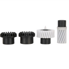 4 stuks/set 500 haakaandrijving kegeltandwiel metalen rondsel