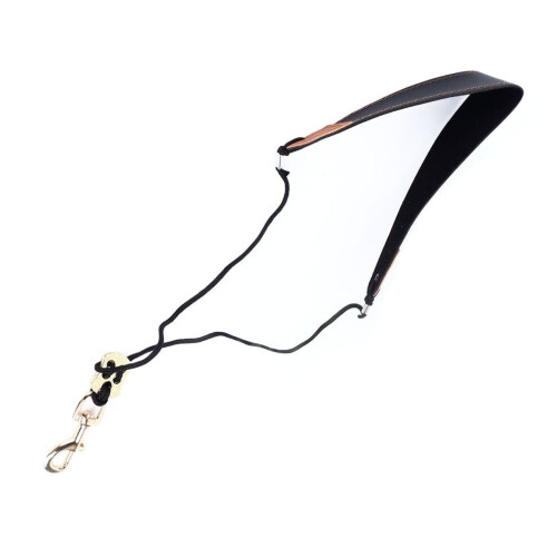 Saxophone Neck Strap Adjustable Leather Soft Sax 2
