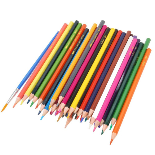 Aquarellstifte, verschiedene Farben, vorgespitzt 1