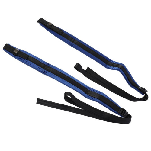 2PCS Accordion Shoulder Strap Adjustable Velvet 1