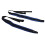 2PCS Accordion Shoulder Strap Adjustable Velvet 3