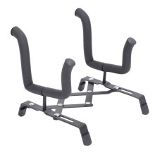 Soporte de violín plegable de suelo de metal y esponja H