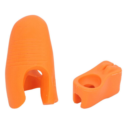 2 Pcs Violin Bow Grip Corrector Soft Reusable