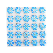 25 stuks LED-lichtgevende broches met nieuwjaars- en kerstthema