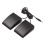 Pédale de sustain compacte double avec interface 3,5 mm 5