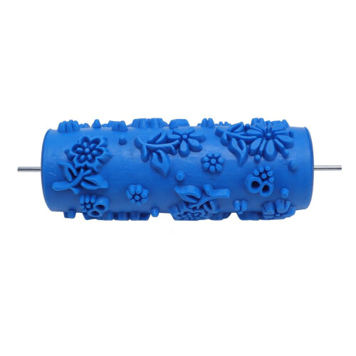 5 inch verfroller met reliëfstructuur van rubber