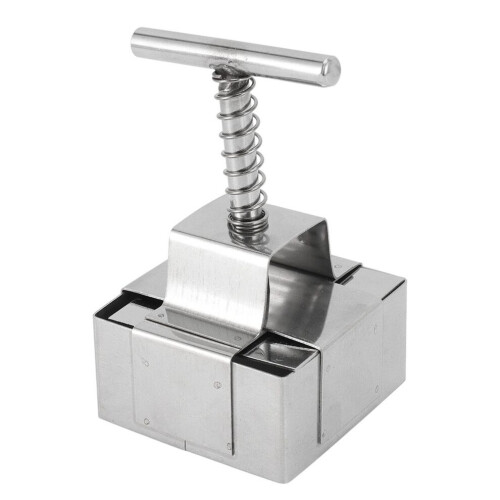 Stainless Steel Clay Cutter Spring Loaded Plunger