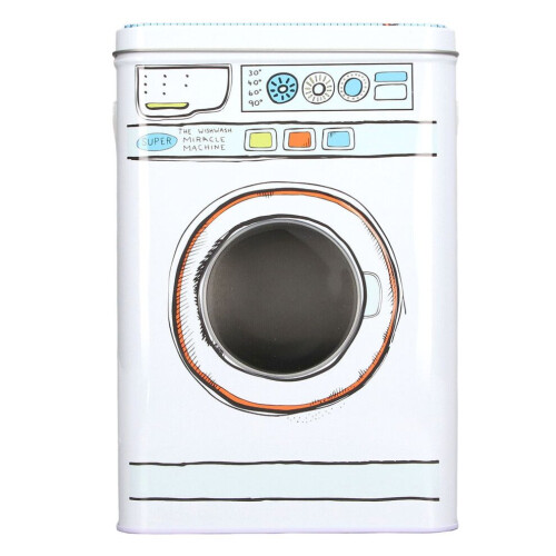 Recipiente para detergente en polvo para ropa con tapa
