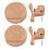 2 Set Mobile Phone Holder Beech Wood Cute 1