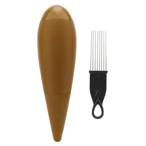 Plast Guiro med Skrapa Hand Orff Percussion