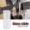 Gitarre Edelstahl Glas Slides Kunststoff 4