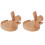 2 Set Mobile Phone Holder Beech Wood Cute 5