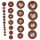 28pcs Multi Size Sax Leather Pads Replacement Set 1