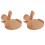 2 Set Mobile Phone Holder Beech Wood Cute 4