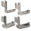 Accessoires pour machine à coudre : 4 pieds-de-biche 1