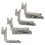 Accessoires pour machine à coudre : 4 pieds-de-biche 4