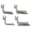 Accessoires pour machine à coudre : 4 pieds-de-biche 5