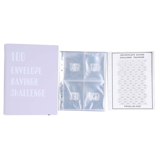 100 Envelopes Money Saving Challenge Binder