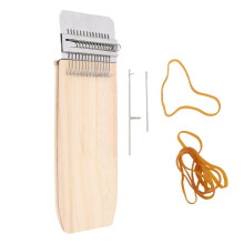 Houten breiraamset, mini-weefraam met