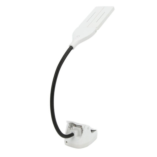 Luz LED recargable y flexible para atril 2