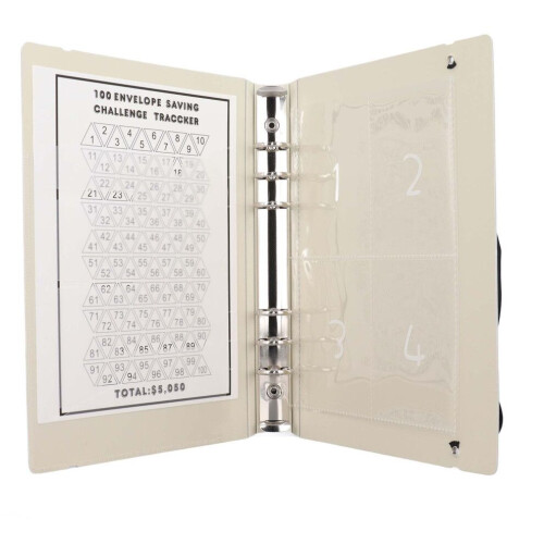 100 Envelopes Money Saving Challenge Binder 1