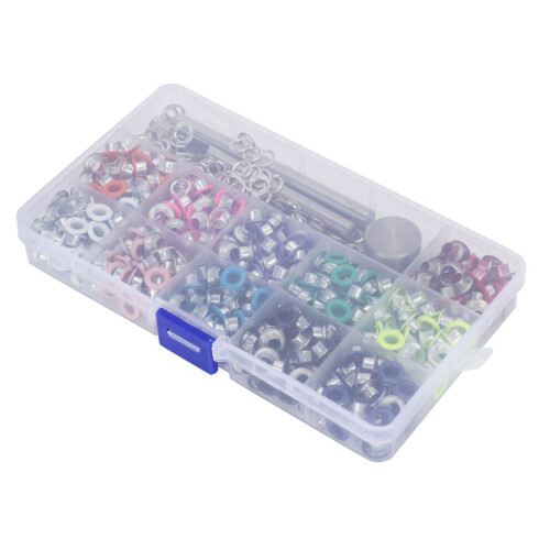 Kit d'œillets multicolores creux