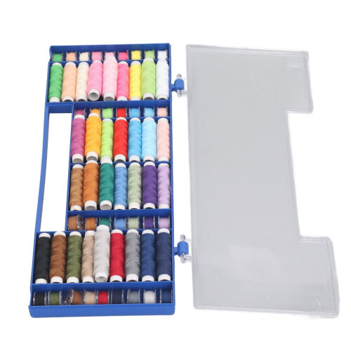 Nähgarn-Set mit 64 Farben, 50 Yards, Polyester 2