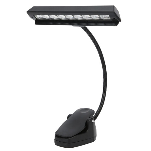 LED-Notenpultleuchte mit verstellbarem Hals 2