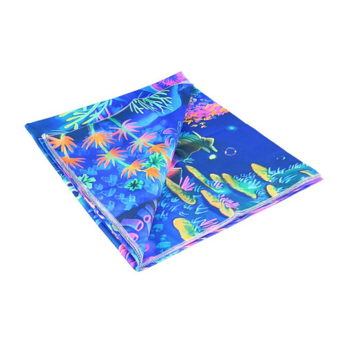 Fluorescent Tree Tapestry Brushed Fabric Backdrop 2