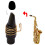 Kit de limpieza para saxofón protector de cuello 3