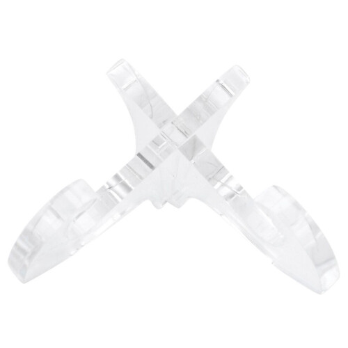 2Pcs Kalimba Stand Crystal Acrylic Holder Support 2